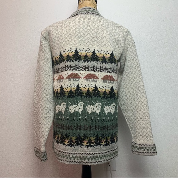 Cottage Core wool cardigan fairy tale cute cozy - Picture 3 of 7